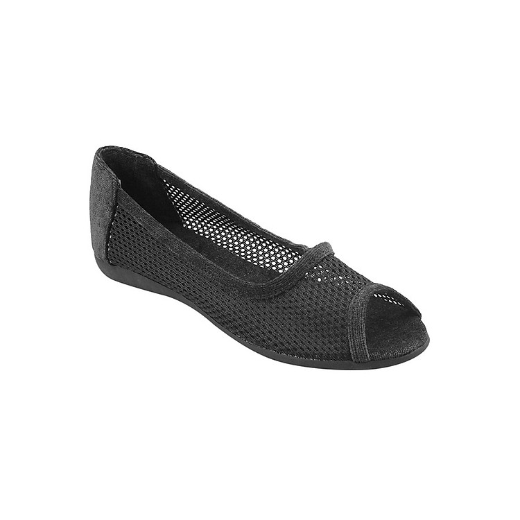 Giày Búp Bê Lưới G Alanti GS15-313-172-D (Đen)
