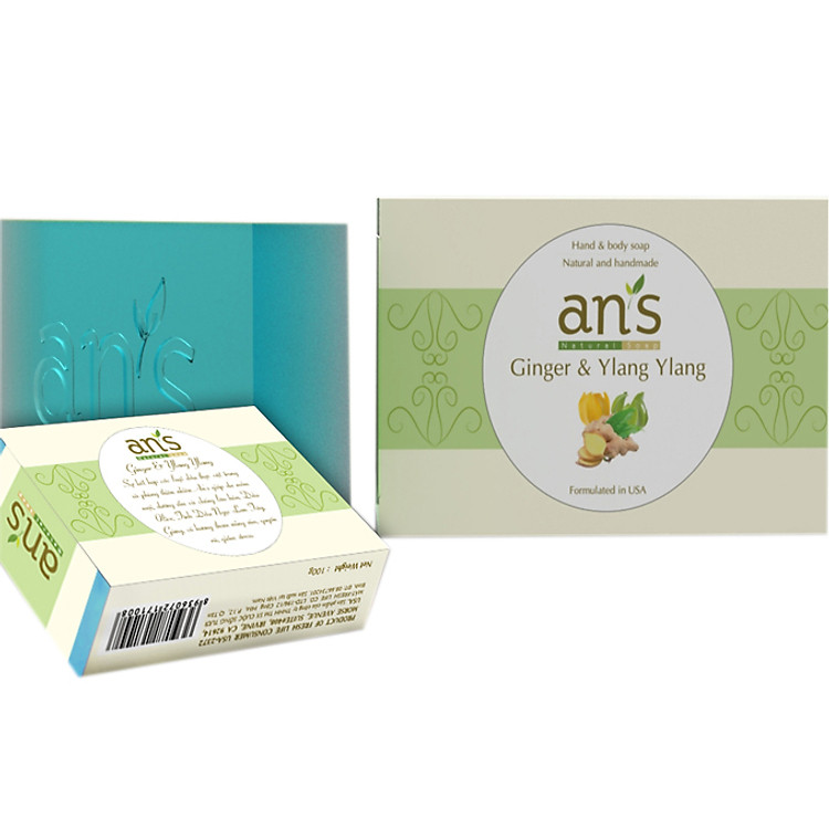 Xà Phòng Thiên nhiên An's Gừng Ngọc Lan Tây - XP-NLT
