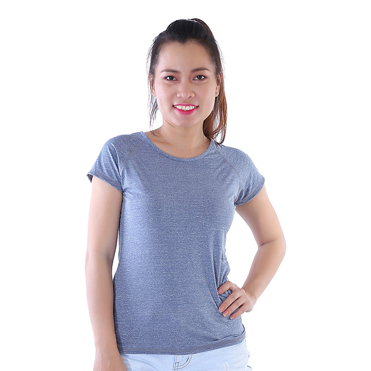 Áo Thể Thao Nữ Tay Ngắn Monica GY 2017 - Xám