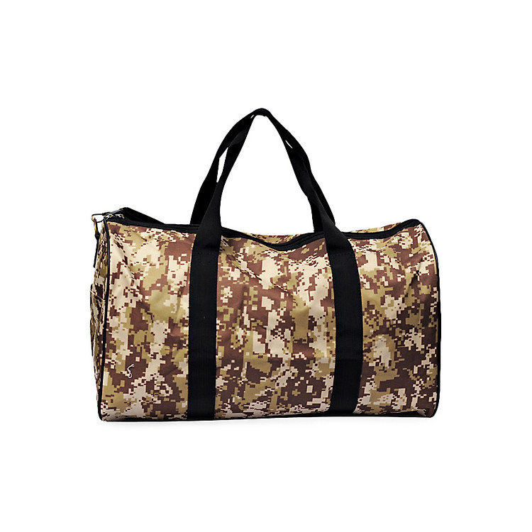 Túi Du Lịch Canvas Pieris Họa Tiết Rằn Ri H18M2