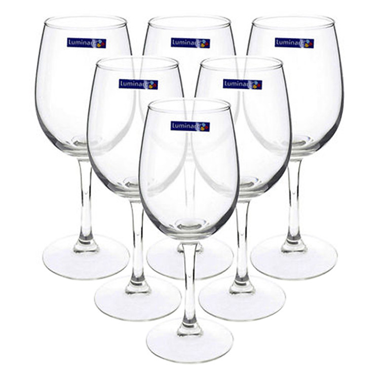 Bộ 6 Ly Rượu Vang Trắng Thủy Tinh Luminarc Savoie 11909 140ml