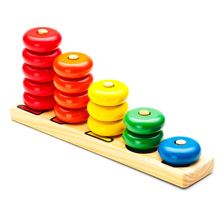 Đồ Chơi Gỗ EDUGAMES Học Đếm Bậc Thang - GA535