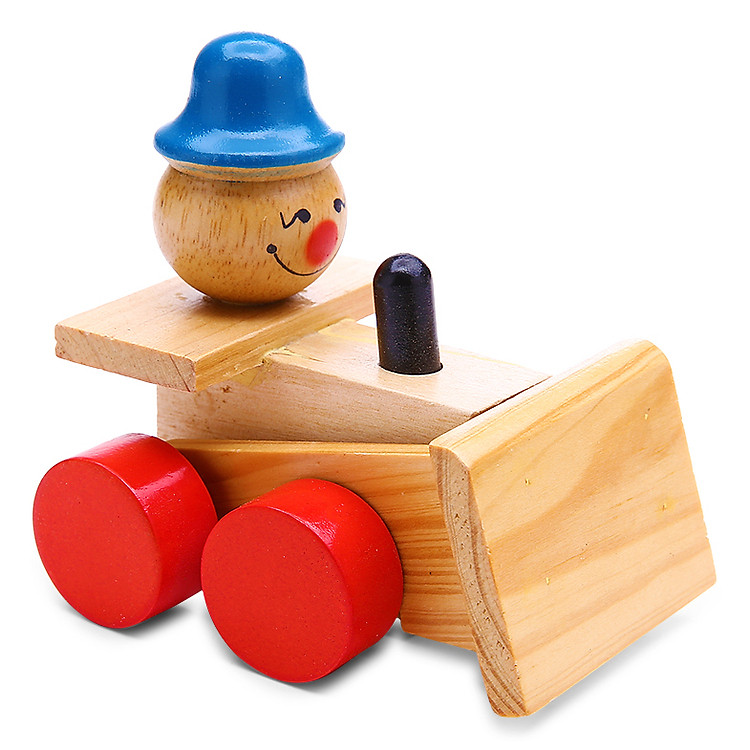 Đồ Chơi Gỗ Mô Hình Vietoys Xe Ban Đất VT3P-0075