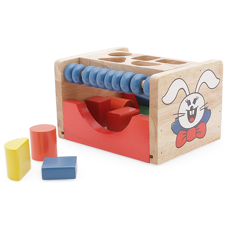 Đồ Chơi Gỗ Mô Hình Vietoys Hộp Thả Hình Con Thỏ VT3P-0010