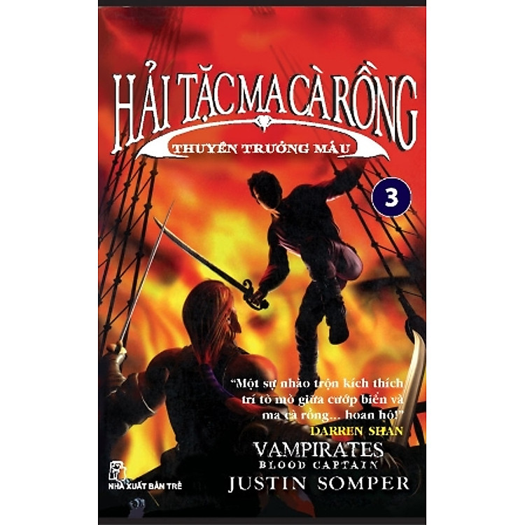 Sách Hải Tặc Ma Cà Rồng Tập 3 - Thuyền Trưởng Máu