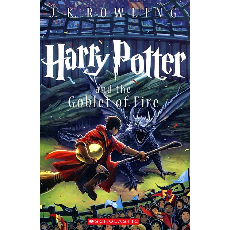 Sách Harry Potter Part 4: Harry Potter And The Goblet Of Fire (Paperback) (English Book)