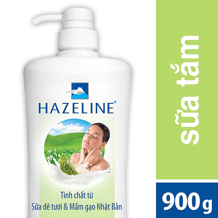 Sữa Tắm Hazeline Sữa Dê và Mầm Gạo 857ml