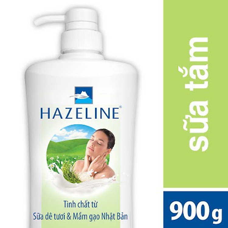 Sữa Tắm Hazeline Sữa Dê Và Gạo 32005396 (900g)