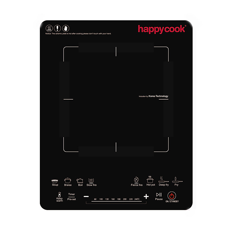 Bếp Điện Từ Happycook Vesta HC-2100V - Hàng chính hãng