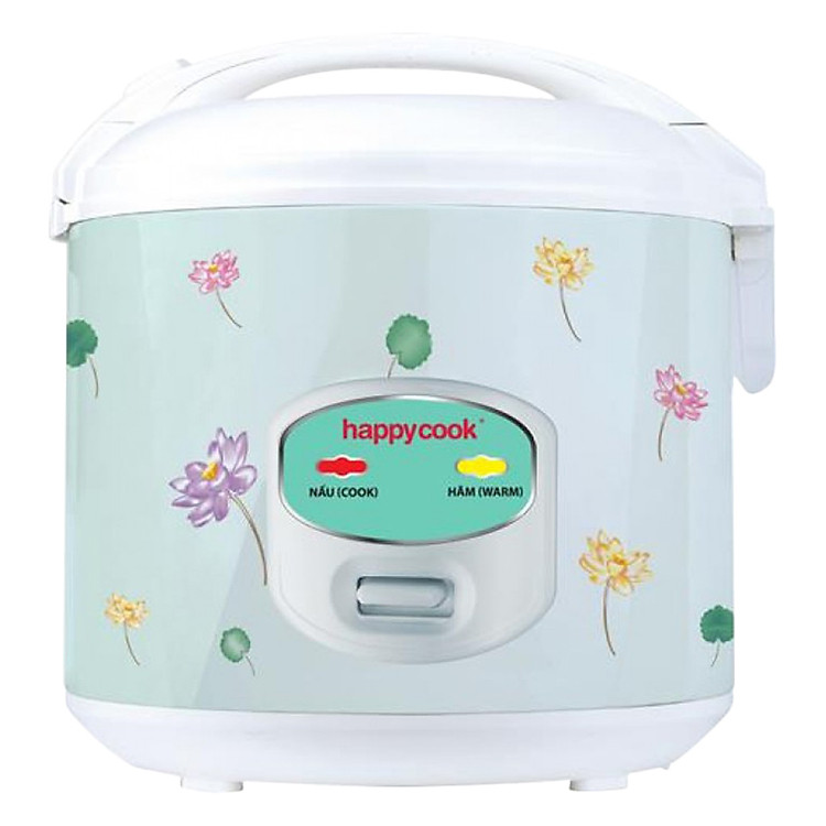 Nồi Cơm Điện Nắp Gài HappyCook HCJ-1811 - 1.8L (Xanh) - Hàng chính hãng
