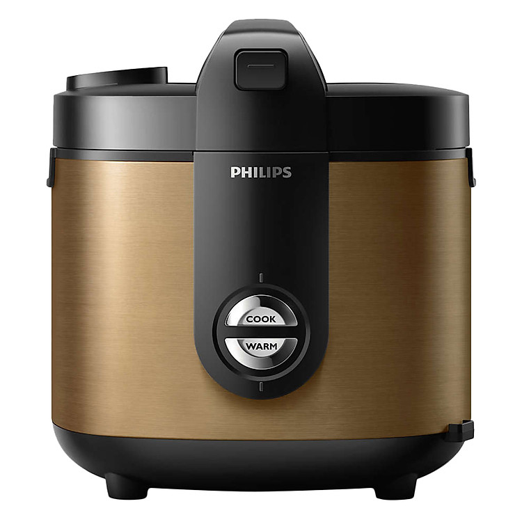 Nồi Cơm Điện Philips HD3128/68 (2L) - Màu Đồng - Hàng Chính Hãng