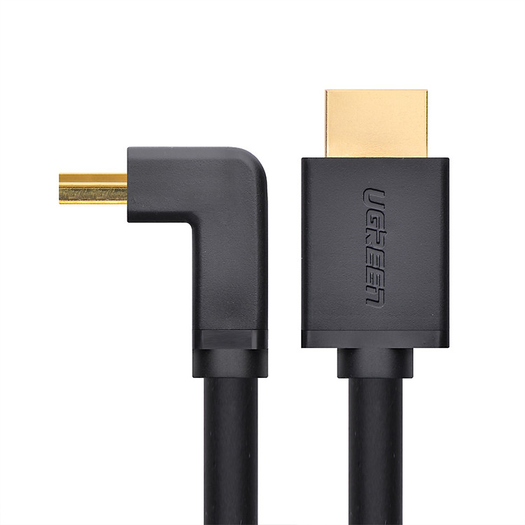 Cáp HDMI Đầu Gập Ugreen (10121) - 2m - Hàng Chính Hãng