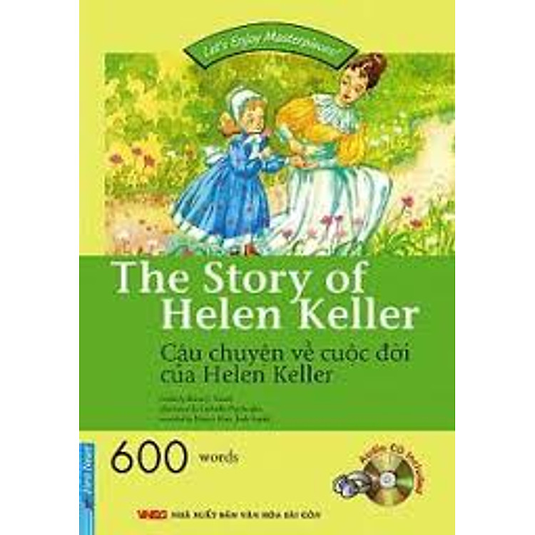 Sách Happy Reader - Câu Chuyện Về Cuộc Đời Của Helen Keller (Kèm 1 CD)