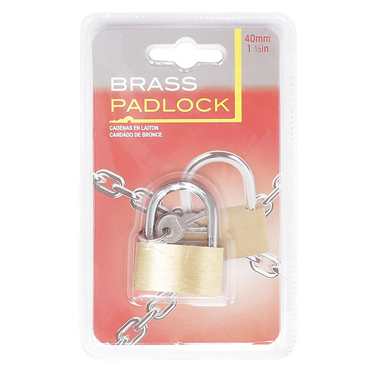 Ổ Khóa Bằng Đồng Uncle Bills HG0001 - 4cm