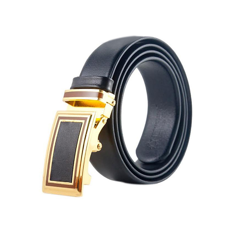 Dây Nịt Nam Da Thật Huy Hoàng HH4111 - Đen
