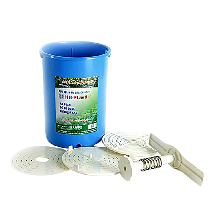 Dụng Cụ Làm Rau Giá Sạch Đa Năng HH-Plastic HHLG051 (26 x 17 cm)