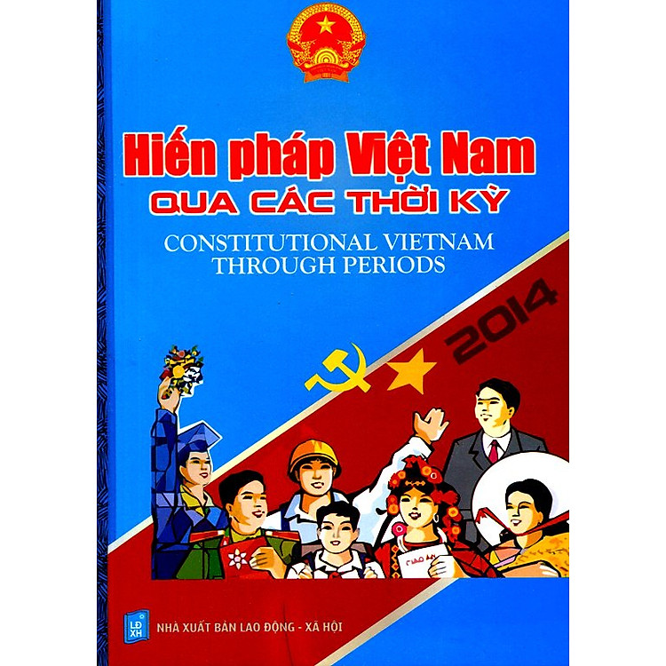Sách Hiến Pháp Việt Nam Qua Các Thời Kỳ - Song Ngữ Việt - Anh