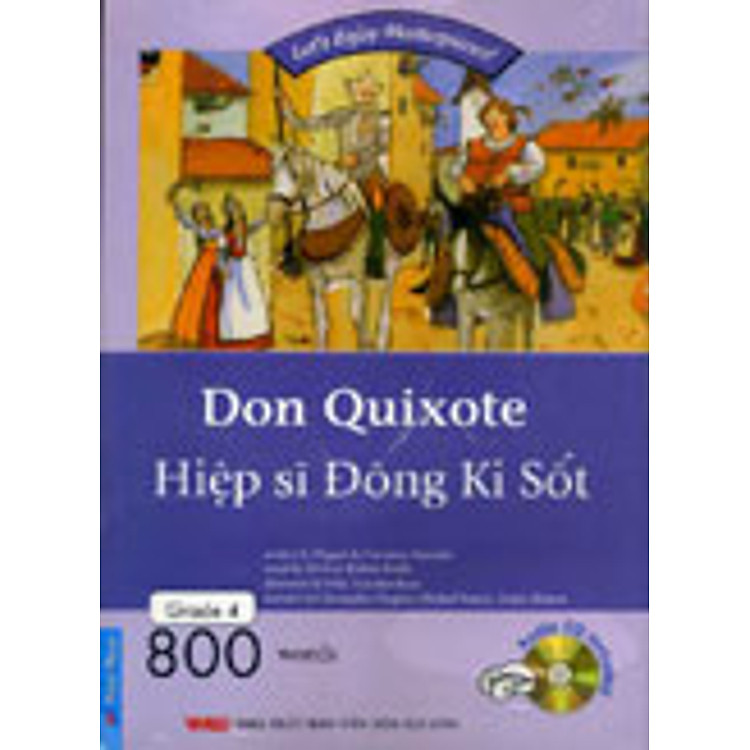 Sách Happy Reader - Hiệp Sĩ Đông Ki Sốt (Kèm 1CD)