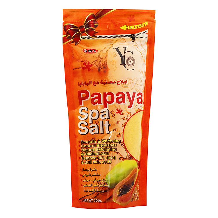 Muối Tắm Spa Đu Đủ YC Papaya Spa Salt YC373 (300g)