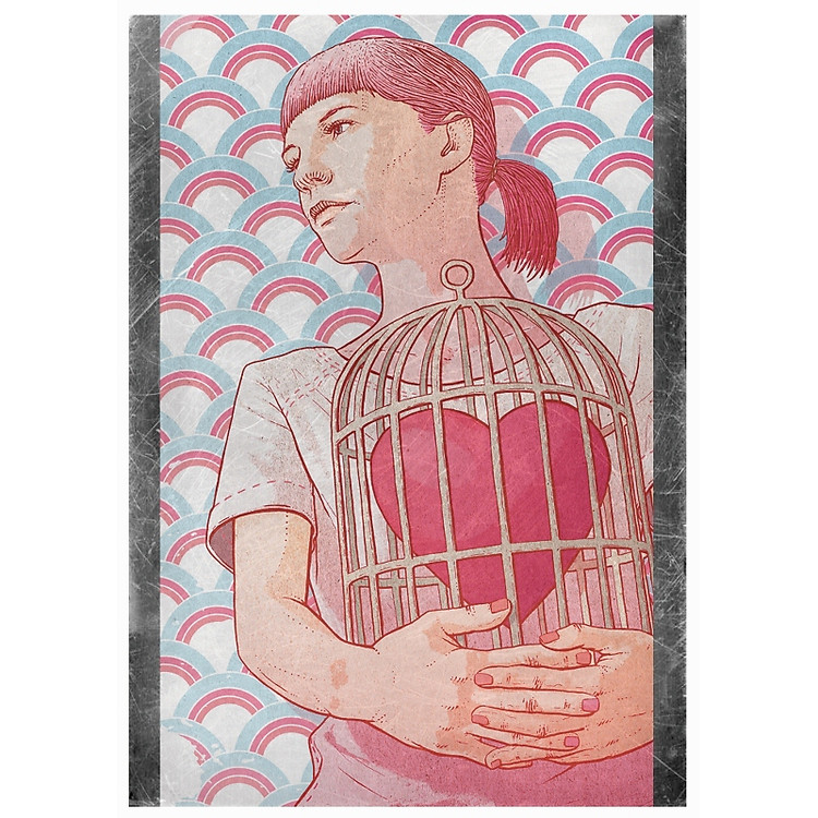 Sổ Tay Vintage Quả Tim Cô Đơn