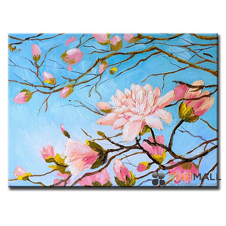 Tranh Treo Tường Canvas Suemall CV1408106 - Đào Xuân