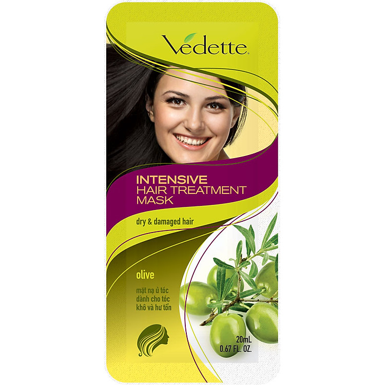 Mặt Nạ Ủ Tóc Vedette Olive 20ML
