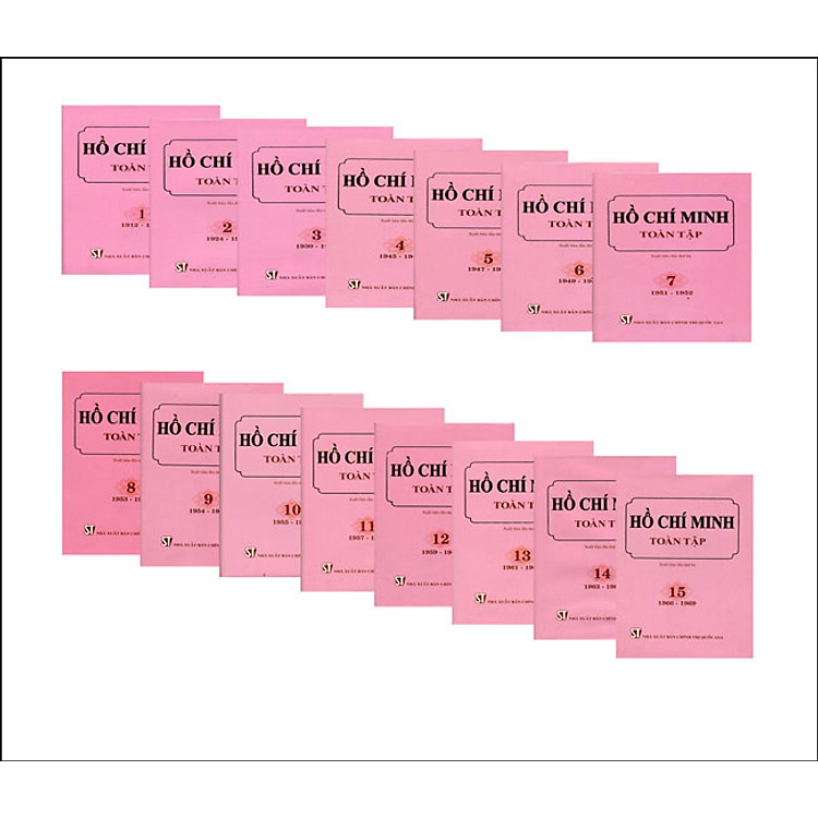 Sách Hồ Chí Minh Toàn Tập (Trọn Bộ 15 Tập)