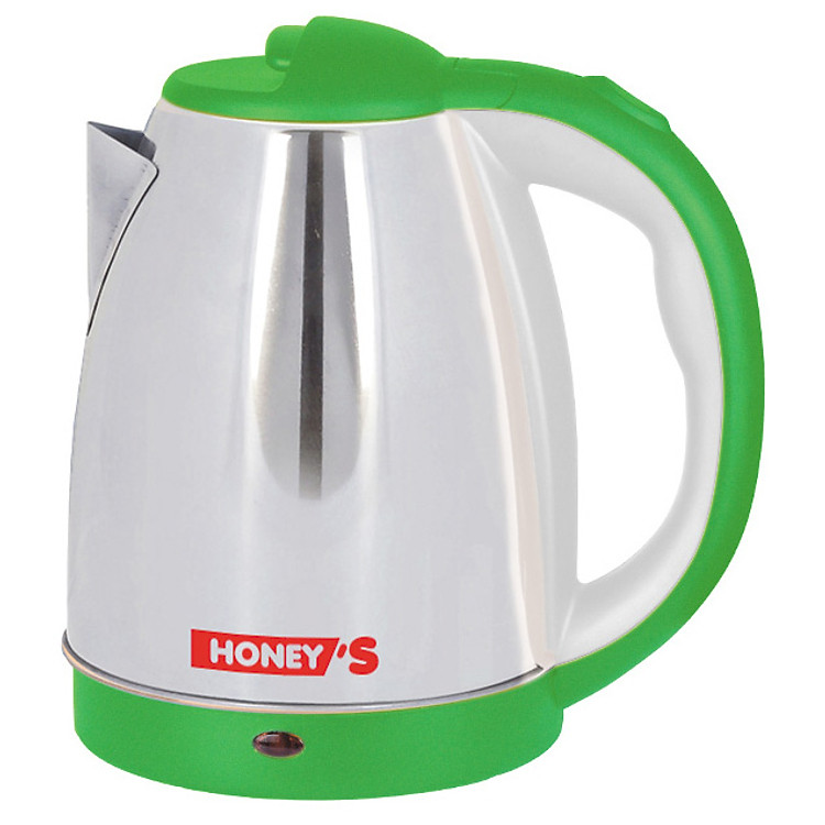 Bình Đun Siêu Tốc Inox Honey'S HO-EK15S186 - Xanh lá - 1.8L - Hàng chính hãng