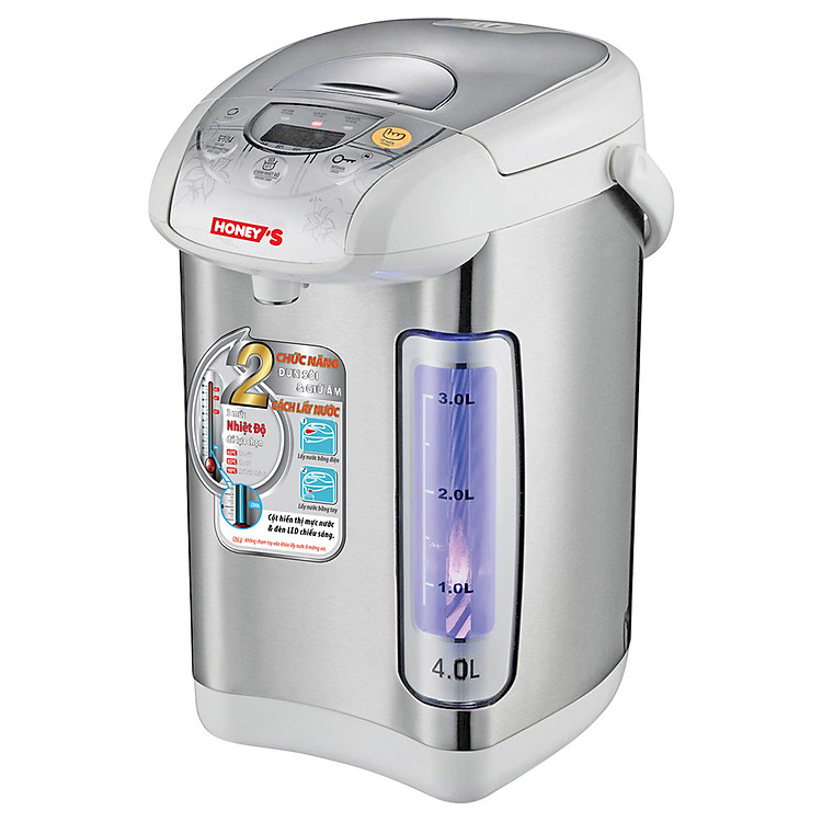 Bình Thủy Điện Cao Cấp Honey'S HO-TP7541S 4L - Hàng chính hãng