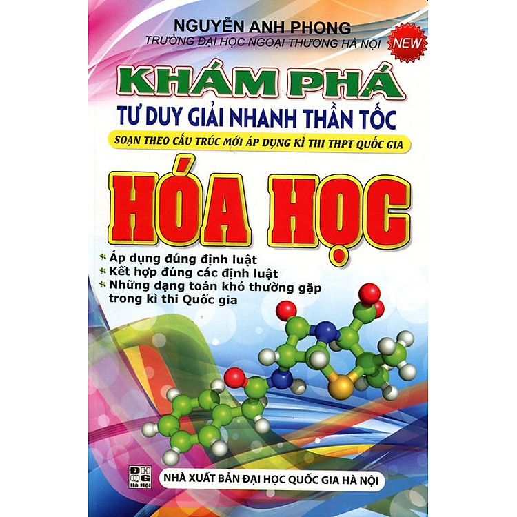 Sách Khám Phá Tư Duy Giải Nhanh Thần Tốc Hóa Học