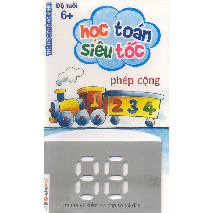Sách Bộ Flash Card Học Toán Siêu Tốc - Phép Cộng