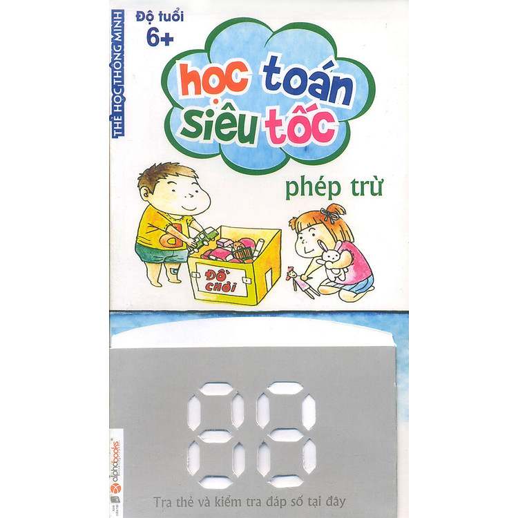 Bộ Flash Card Học Toán Siêu Tốc - Phép Trừ