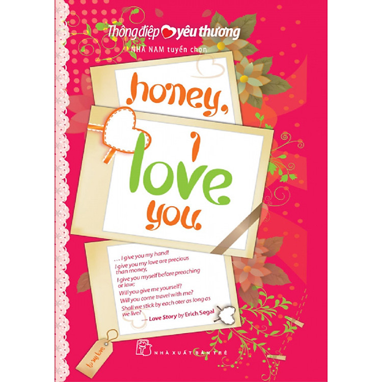 Sách Thông Điệp Yêu Thương - Honey, I Love You