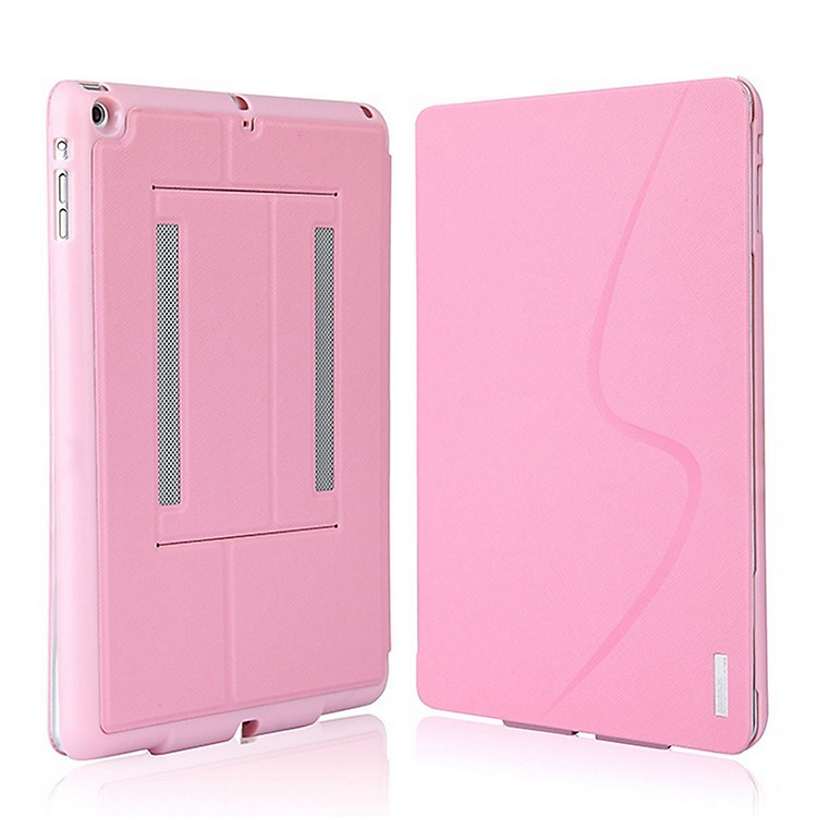 Bao Da Mankis ipad Air Khuếch Đại Âm Thanh - Hồng