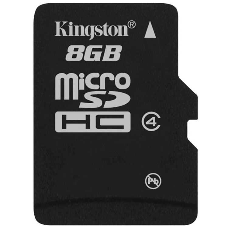 Thẻ Nhớ Kingston Micro SDHC 8GB Class 4 - SDC4/8GBSP - Hàng Chính Hãng
