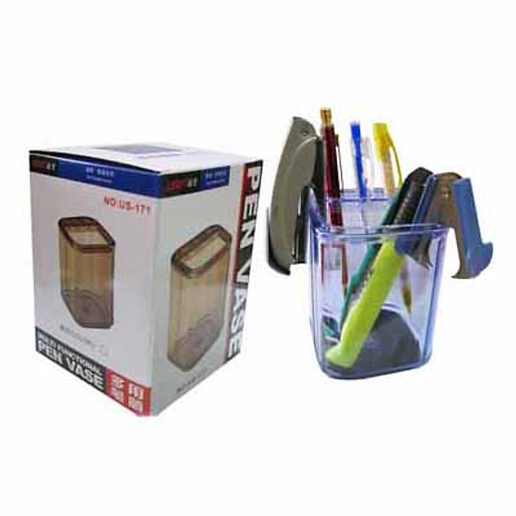 Ống Đựng Bút Vuông Top Point US 171 Usign- Màu Ngẫu Nhiên