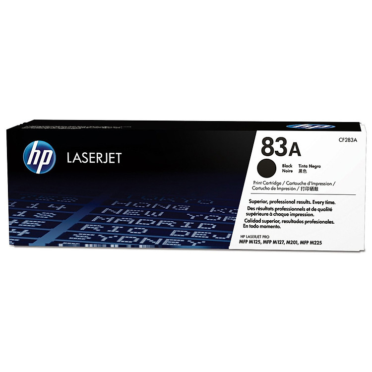 Mực In HP CF283A (HP 83A) Cho Máy In HP M201dw; HP MFP M225dn; HP MFP M127fs; HP MFP M127fw; HP M127fn; HP M125nw ; HP M225dw; HP M225dn; HP M225dw - Hàng Chính Hãng
