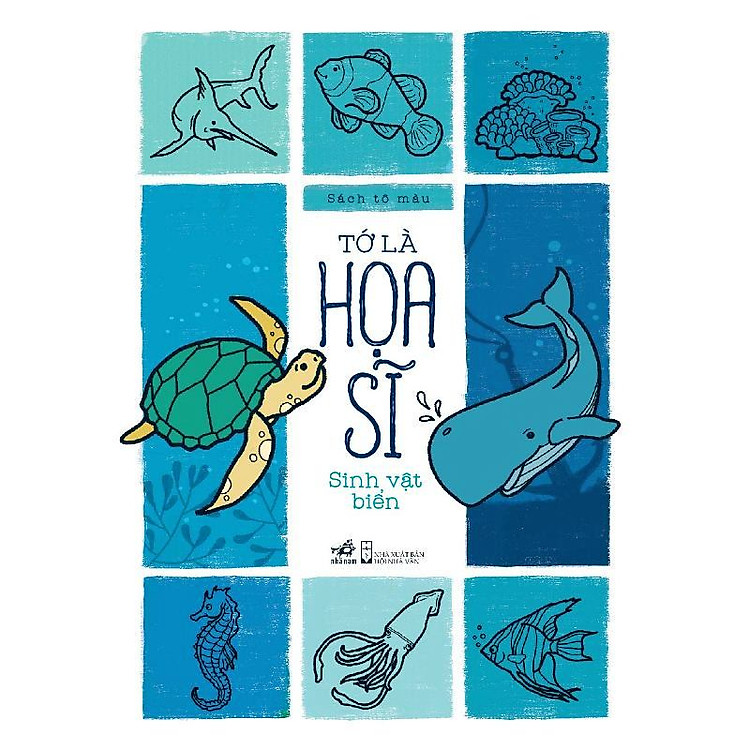 Sách Tớ Là Họa Sĩ - Sinh Vật Biển