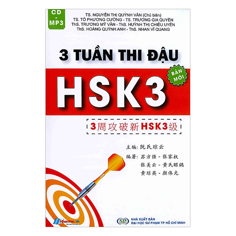 Sách 3 Tuần Thi Đậu HSK3 - Cấp Độ 3 (Kèm CD)