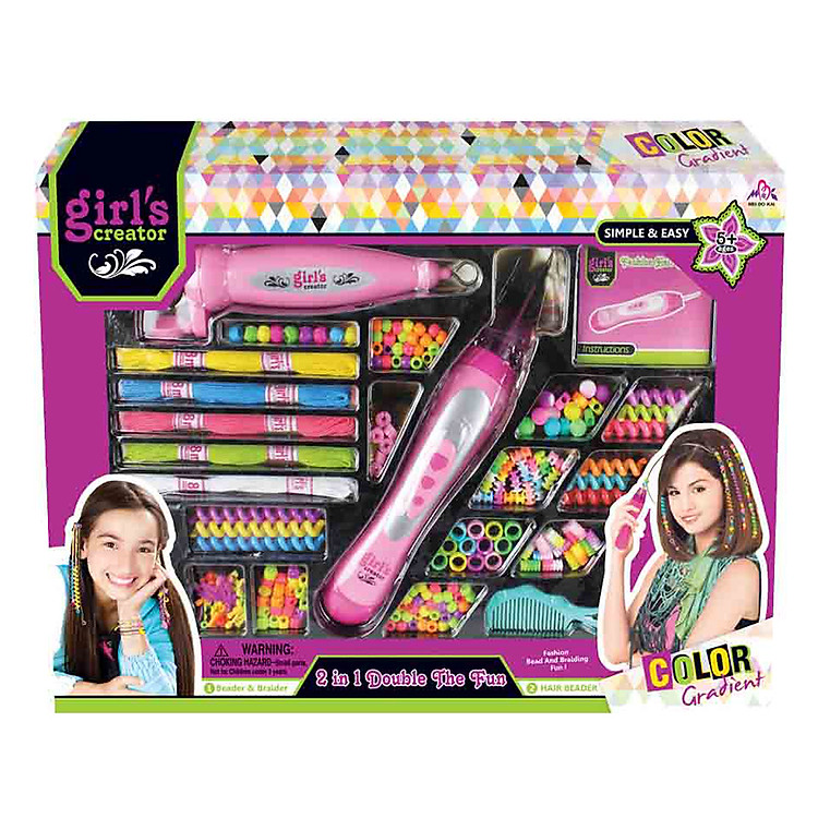 Đồ Chơi Paktattoys - Phụ Kiện Làm Tóc HSP803396