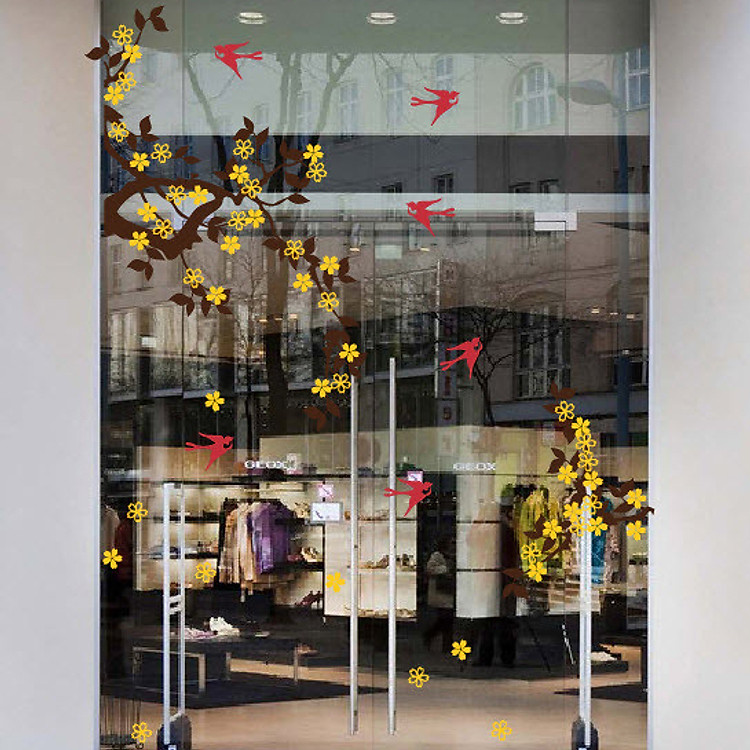 Decal Dán Tường NineWall Spring HT040