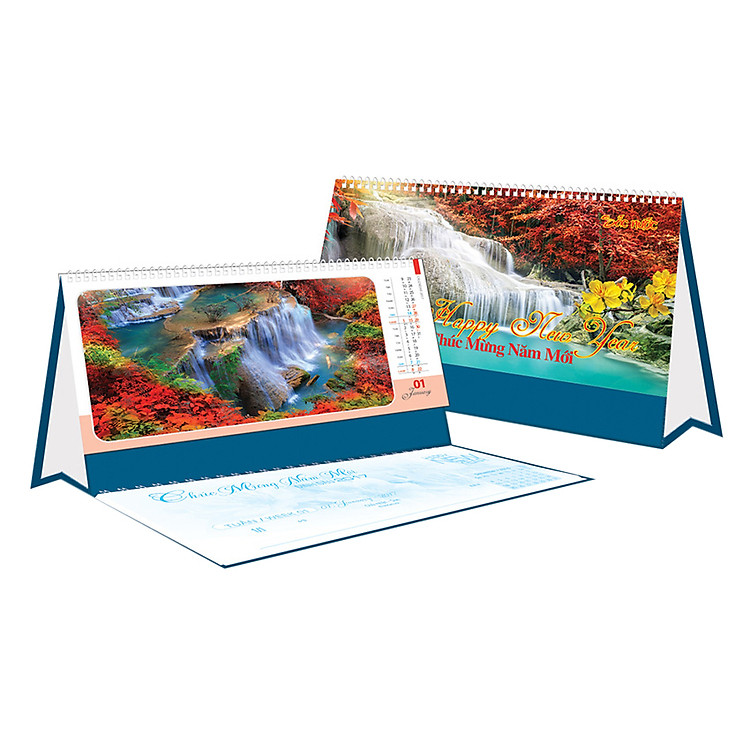 Lịch Bàn Chữ A - Sắc Nước - HT83