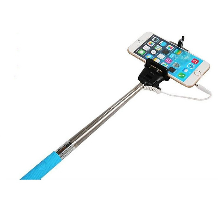 Gậy Chụp Hình Homeeasy Z07- 7 (Nút bấm trên thân Gậy)- Xanh Dương - Hàng Chính Hãng