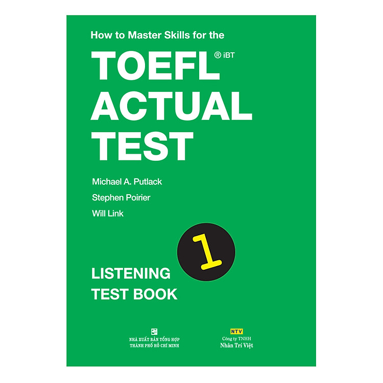 Sách How To Master Skills For The TOEFL iBT Actual Test: Listening Test Book 1 (With MP3)