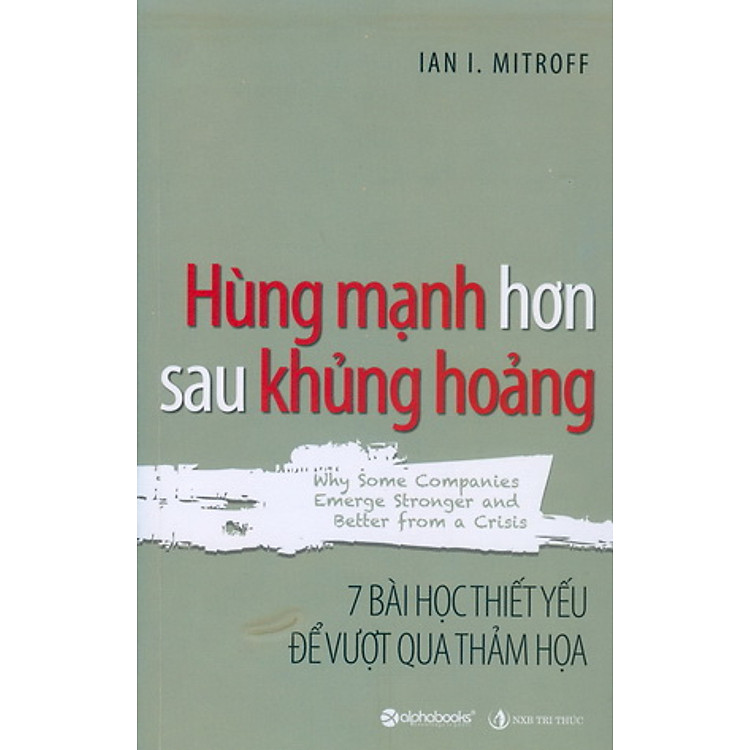 Sách Hùng Mạnh Hơn Sau Khủng Hoảng