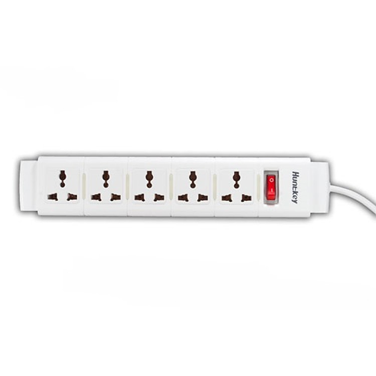 Ổ Cắm Điện Đa Năng Chống Sét Huntkey PZC/SZC501 (5M)
