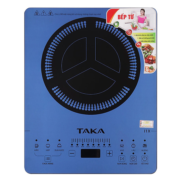 Bếp Từ Đơn Taka I1X (Tặng Kèm Nồi) - Hàng chính hãng