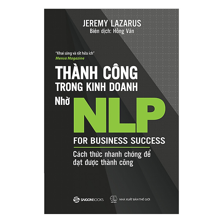 Sách Thành Công Trong Kinh Doanh Nhờ NLP - Cách Thức Nhanh Chóng Để Đạt Được Thành Công