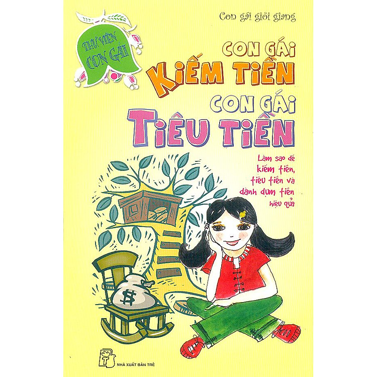Sách Con Gái Kiếm Tiền - Con Gái Tiêu Tiền