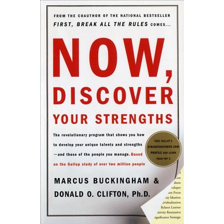 Sách Now, Discover Your Strengths